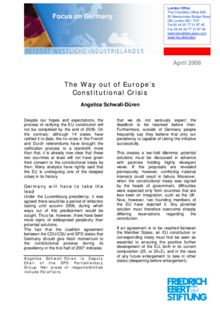 The way out of Europe's constitutional crisis