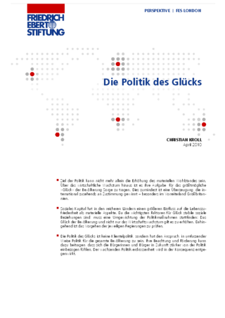 Die Politik des Glücks
