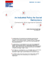 An industrial policy for social democracy