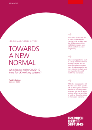 Towards a new normal