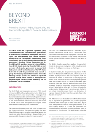 Beyond Brexit