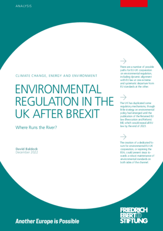Environmental regulation in the UK after Brexit