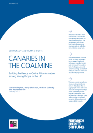 Canaries in the coalmine