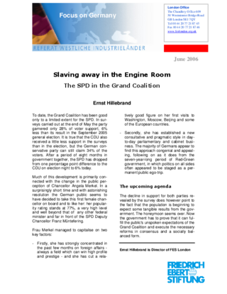 Slaving away in the engine room